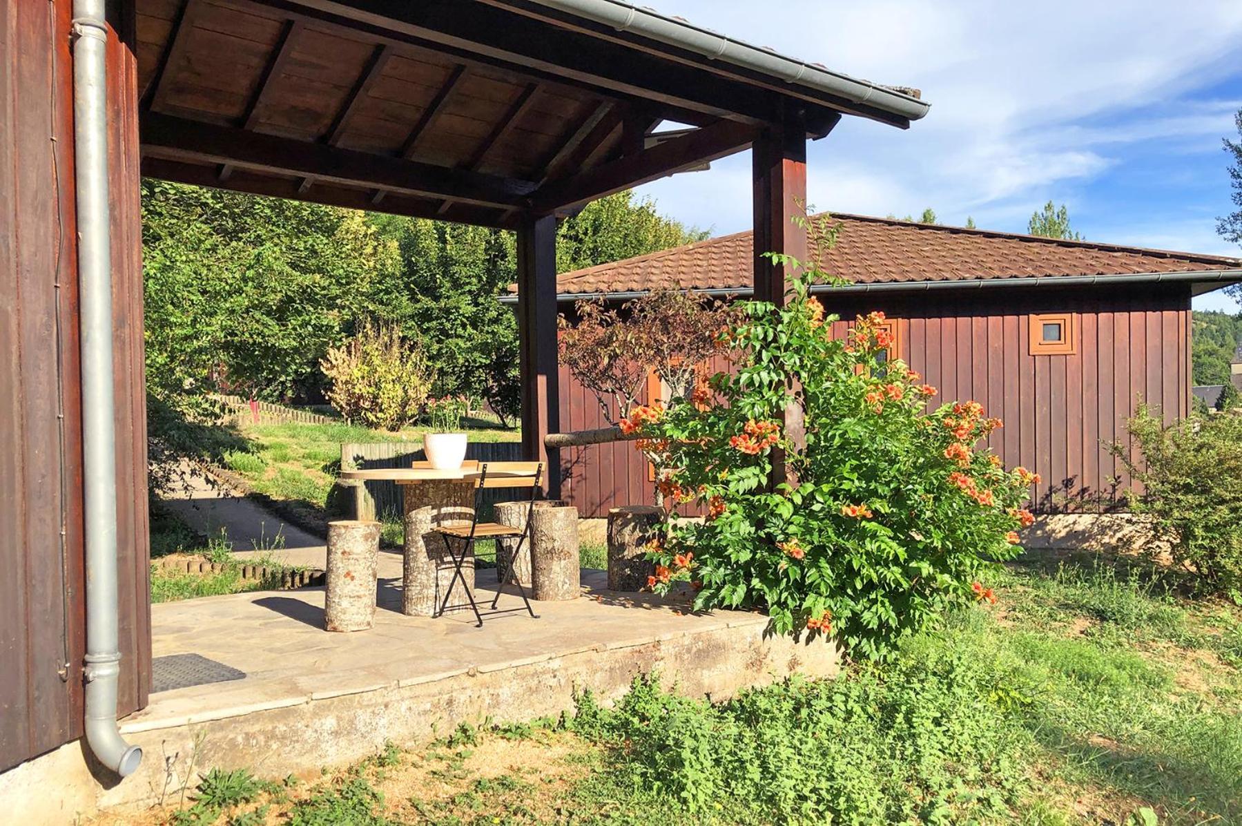 Chalet Cosy Nature Alzon Extérieur photo